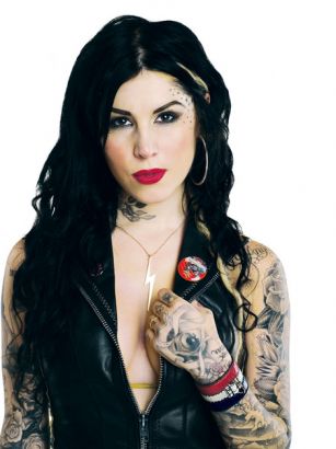 Kat Von D Eye Ball Tattoo